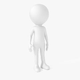 Fully rigged stickman character